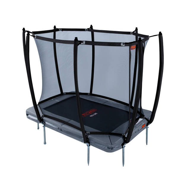 Avyna Pro-Line Inground Trampoline met Veiligheidsnet 275 x 190 (213) - Grijs