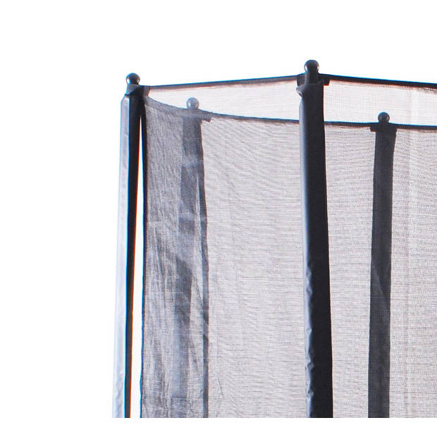 SPRING Trampoline met Veiligheidsnet 214 x 153 cm (5x7ft) - Zwart