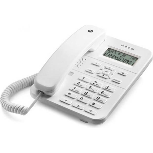 Motorola CT202 Vaste Telefoon Met Display Wit