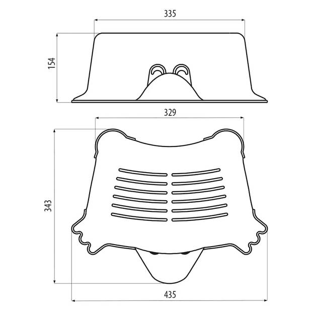 Kinder Opstapje - Velvalux Forka - Kinderkruk - WC Krukje - Toilet Krukje - Antislip Opstap Krukje - Wit