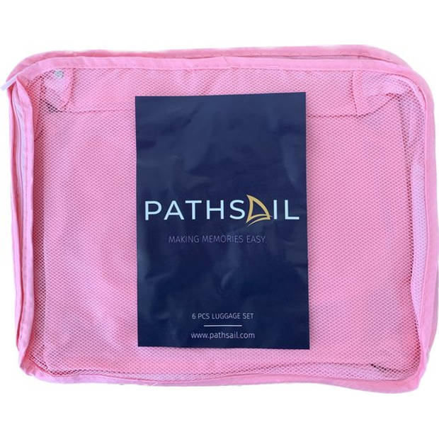 Pathsail® Packing Cubes Set 6-Delig - Bagage Organizers - Koffer organizer set