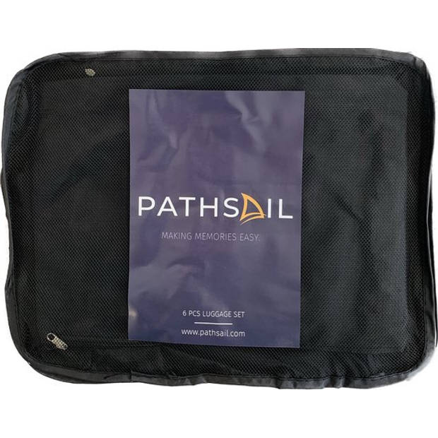 Pathsail® Packing Cubes Set 6-Delig - Bagage Organizers - Koffer organizer set