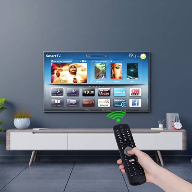 Universele afstandsbediening RQ-P4H geschikt voor Philips TV