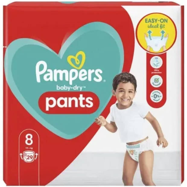 Pampers Baby-Dry Broek Pants Maat 8 - 87 Luierbroekjes