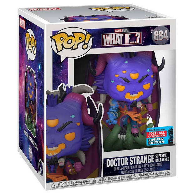 Pop Marvel: What if - Doctor Strange Supreme Unleashed - Funko Pop #884