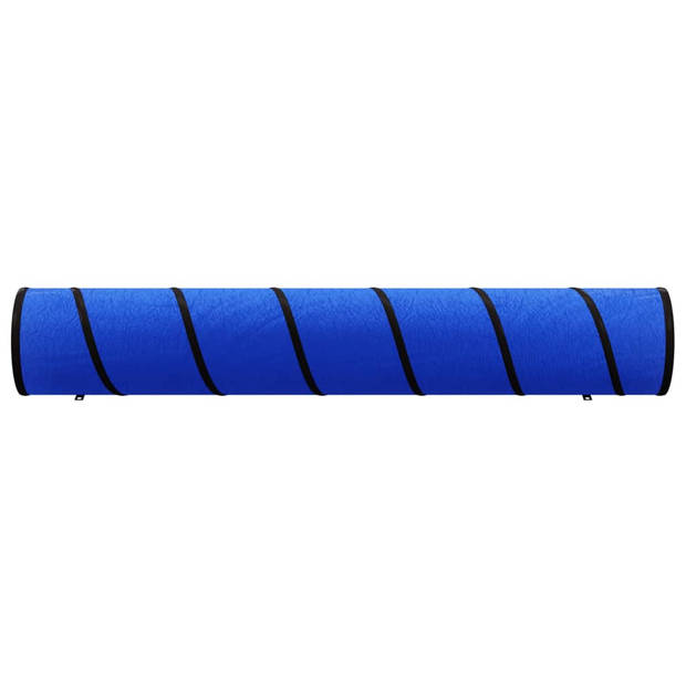 vidaXL Hondentunnel Ø 50x300 cm polyester blauw