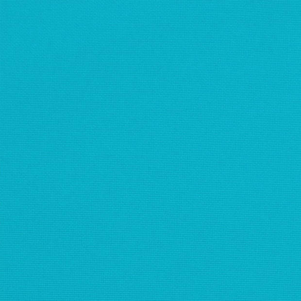 vidaXL Palletkussens 2 st stof turquoise