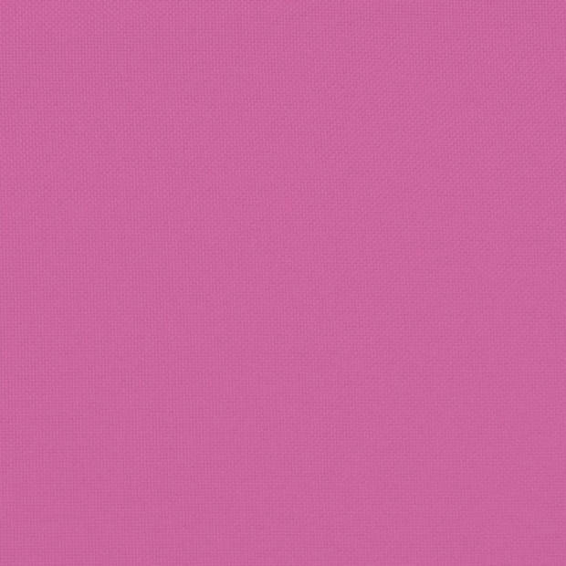 The Living Store Ligbedkussen - Oxford stof - 200x50x4 cm - Roze