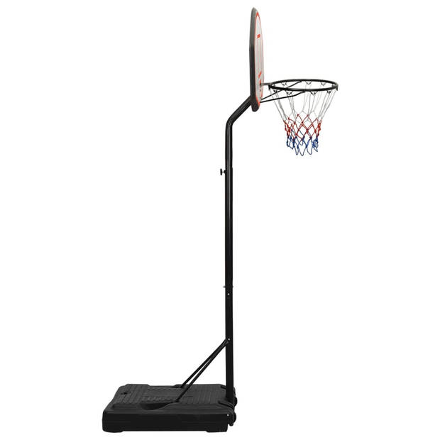 vidaXL Basketbalstandaard 237-307 cm polyetheen