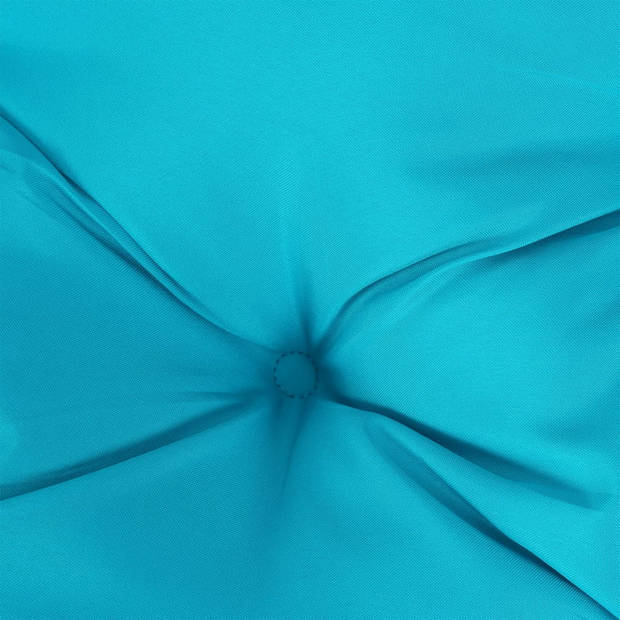 vidaXL Tuinbankkussen 100x50x7 cm oxford stof turquoise