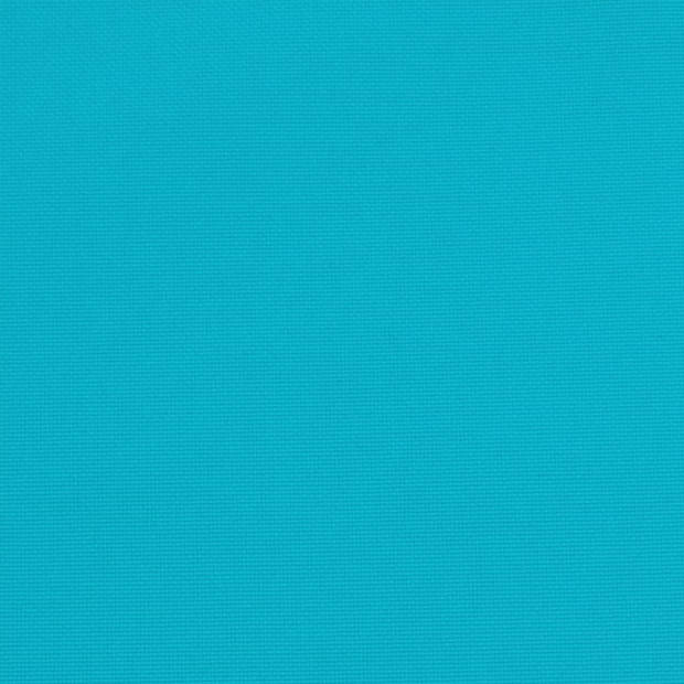 vidaXL Tuinbankkussens 2 st 150x50x7 cm stof turquoise