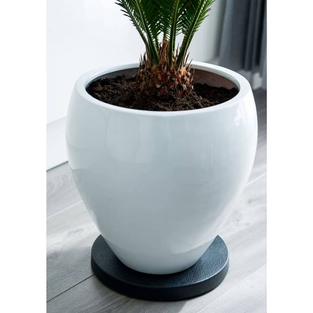 Nature Plantentrolley Ø39 cm antracietkleurig