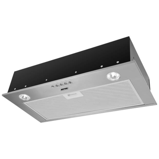 MPM - Inbouw Afzuigkap - 60x29x17cm - Zilver