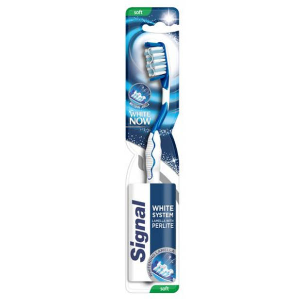 Signal - White System - Tandenborstel - Soft - 12 stuks - Voordeelverpakking