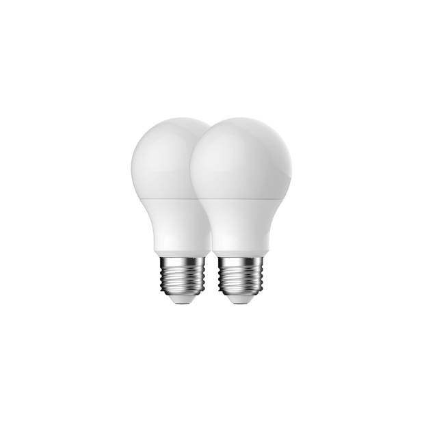 Blokker Led Bulb A60 60WE27 Mat 2-pack