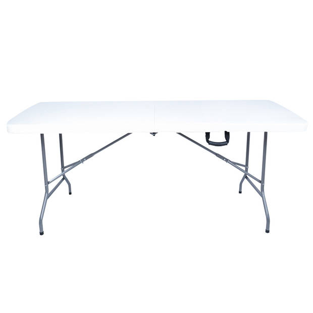 Inklapbare tafel - kunststof - 152x70 cm