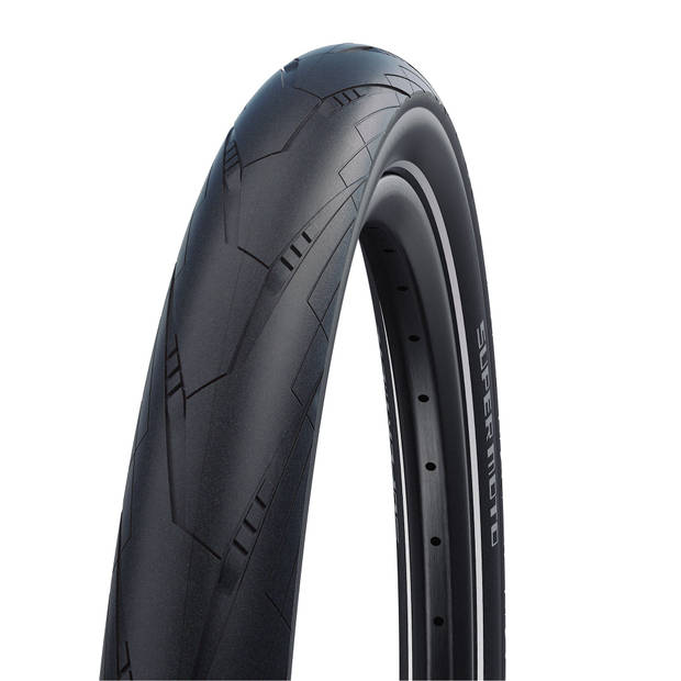 Schwalbe buitenband Super Moto 28 x 2.40 (62-622) rubber zwart