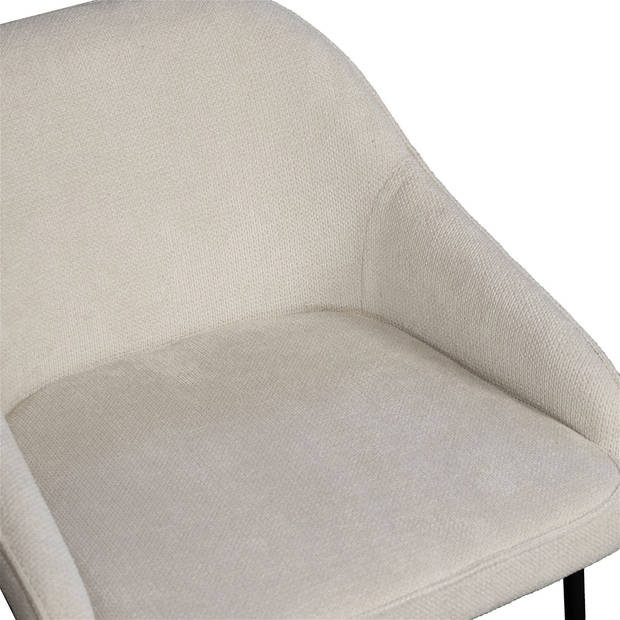 Giga Meubel - Barkruk Beige - Zithoogte 75cm - Scandinavisch - Stoel Maxime