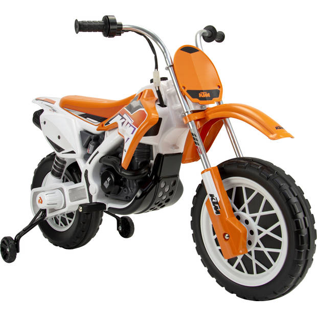 Injusa KTM SX-F MY23 accuvoertuig crossmotor 12V oranje/zwart