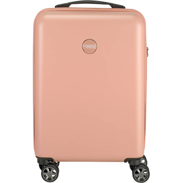 Princess Traveller PT01 Deluxe - Handbagagekoffer - Peony Pink - S - 55cm