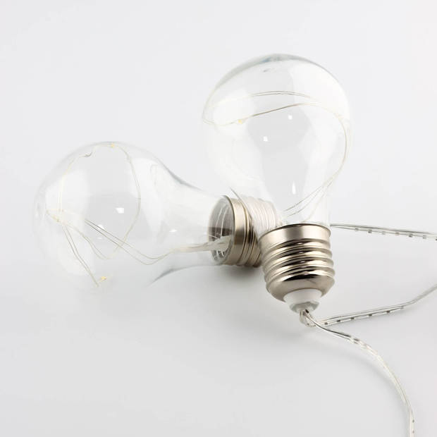 Lampen koord - micro LED - 10 lampjes - zonne-energie