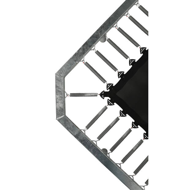 Avyna Pro-Line Flatlevel Trampoline met Veiligheidsnet 305 x 225 cm (223) - Zwart