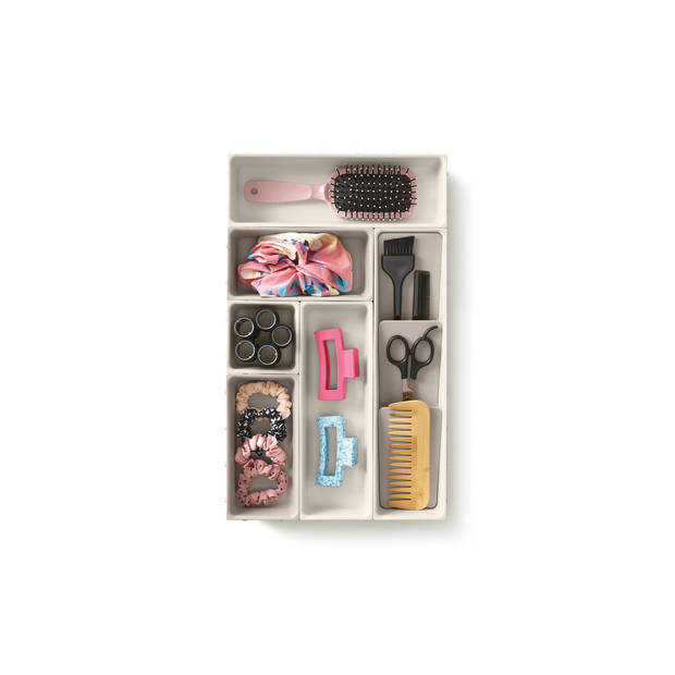 Joseph Joseph - Viva Lade Organizer voor Make-up Set van 7 Stuks - Polypropyleen - Crème