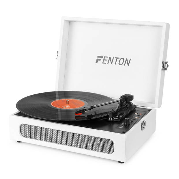 Fenton RP118F retro platenspeler met Bluetooth in /out en USB - Beige