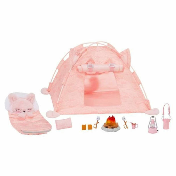 Accessoires voor poppen Na!Na!Na! Surprise Kitty-Cat Campground Playset