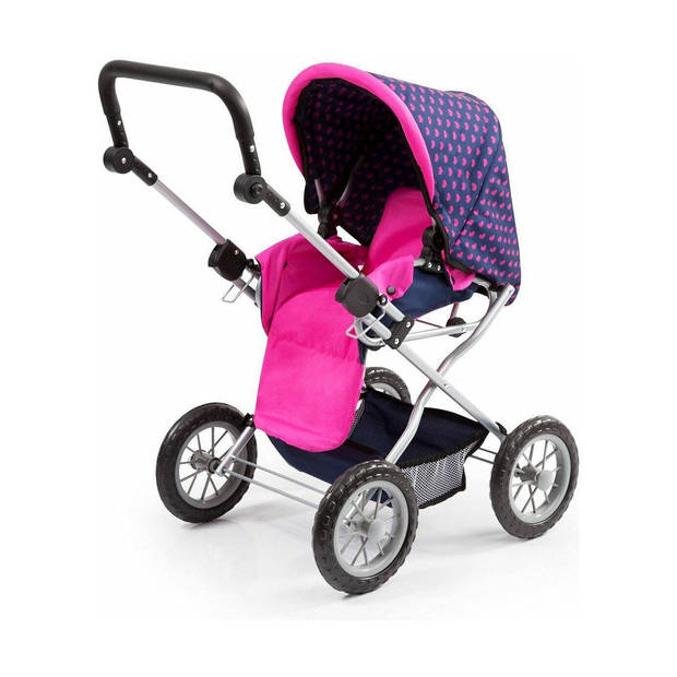 Poppenwagen Reig Big Combi Blauw Roze