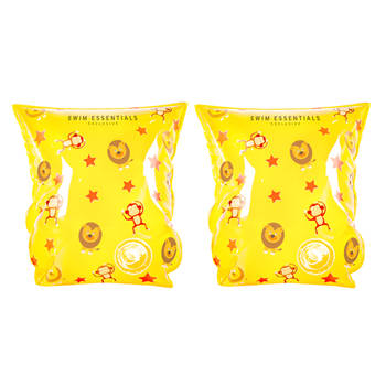Swim Essentials Yellow Circus - Inflatable Swimming Armbands 2-6 years