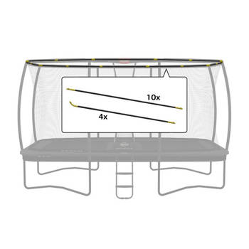 BERG Trampoline Veiligheidsnet Onderdeel - Ultim Safety Net DLX XL - Hoepelset 410