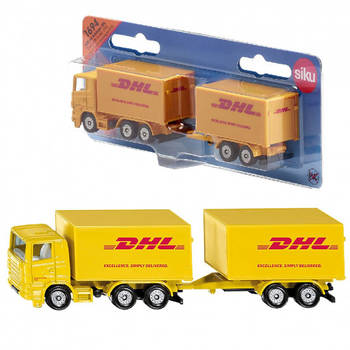 SIKU Vrachtwagen met DHL-trailer - 1694