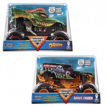 Monster Jam 1:24 Die Cast Truck - Prijs per Stuk