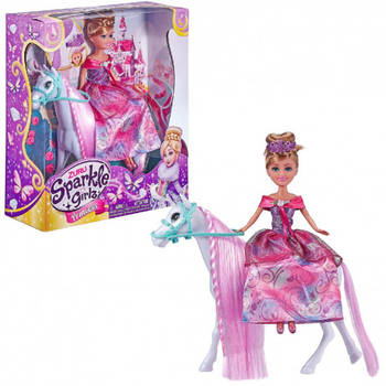 Sparkle Girlz Sparkle Girlz Princess & Paard - Modepop