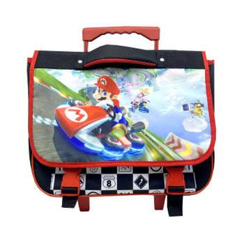 Super Mario boekentas rugzak trolley 41x15x30 ?