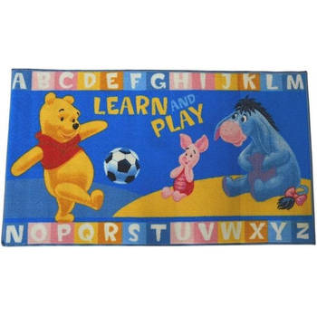 Disney - Winnie the Pooh, Winnie de Poeh - Speelkleed - Letters Leren - 80 x 140 cm