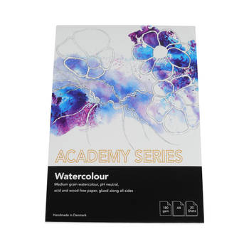 Academy Series - Aquarelpapier A5 - 180g/m2 - 20 vellen - PK5304 - Wit