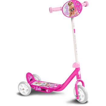 Mattel Barbie 3-wiel Kinderstep Vrijloop Meisjes Roze