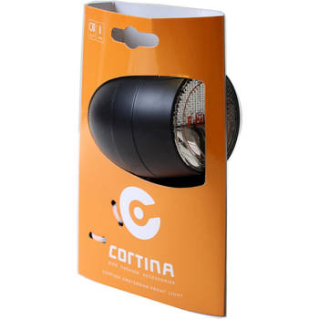 Cortina - koplamp Amsterdam E-bike zwart