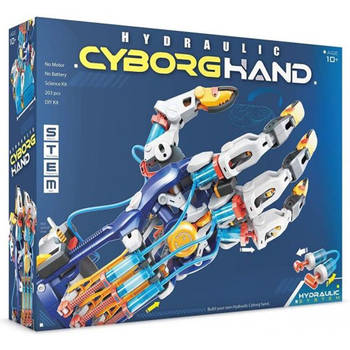 Construct & Create - Hydraulic Cyborg-Hand - Robot Hand DIY Bouwset - Modelbouwpakket