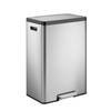 EKO - EcoCasa 2 pedaalemmer 30 ltr, EKO - Stainless Steel Plastic - mat RVS