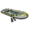 Intex Opblaasbootset Seahawk 4 met trolling motor en beugel