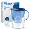 BRITA Waterfilterkan Marella XL 3,5L Blauw incl. 1 MAXTRA PRO Waterfilter (SIOC - Duurzaam verpakt)
