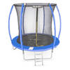AMIGO trampoline Basic met veiligheidsnet en ladder 244 cm blauw