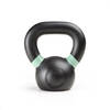 ZEUZ® Kettlebell 4 KG – Fitness, Crossfit Sport Set – Gewichten - Conditie & Krachttraining – Gietijzer – Lichtgroen