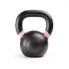 ZEUZ® Kettlebell 8 KG – Fitness, Crossfit Sport Set – Gewichten - Conditie & Krachttraining – Gietijzer – Roze