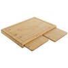 Snijplank DKD Home Decor Natuurlijk Bamboe 35 x 25 x 3 cm