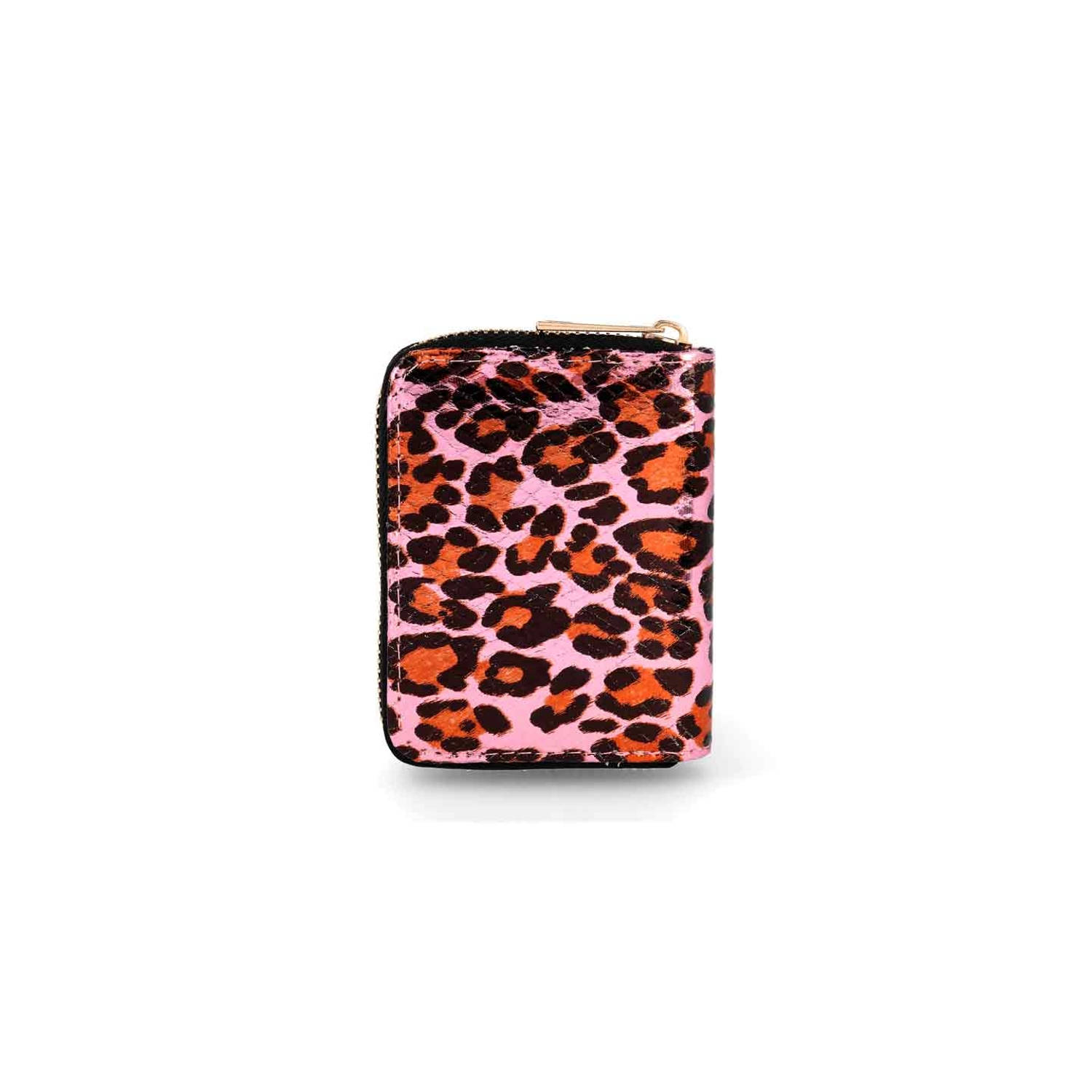 BB portomonnee leopart print roze meisjes