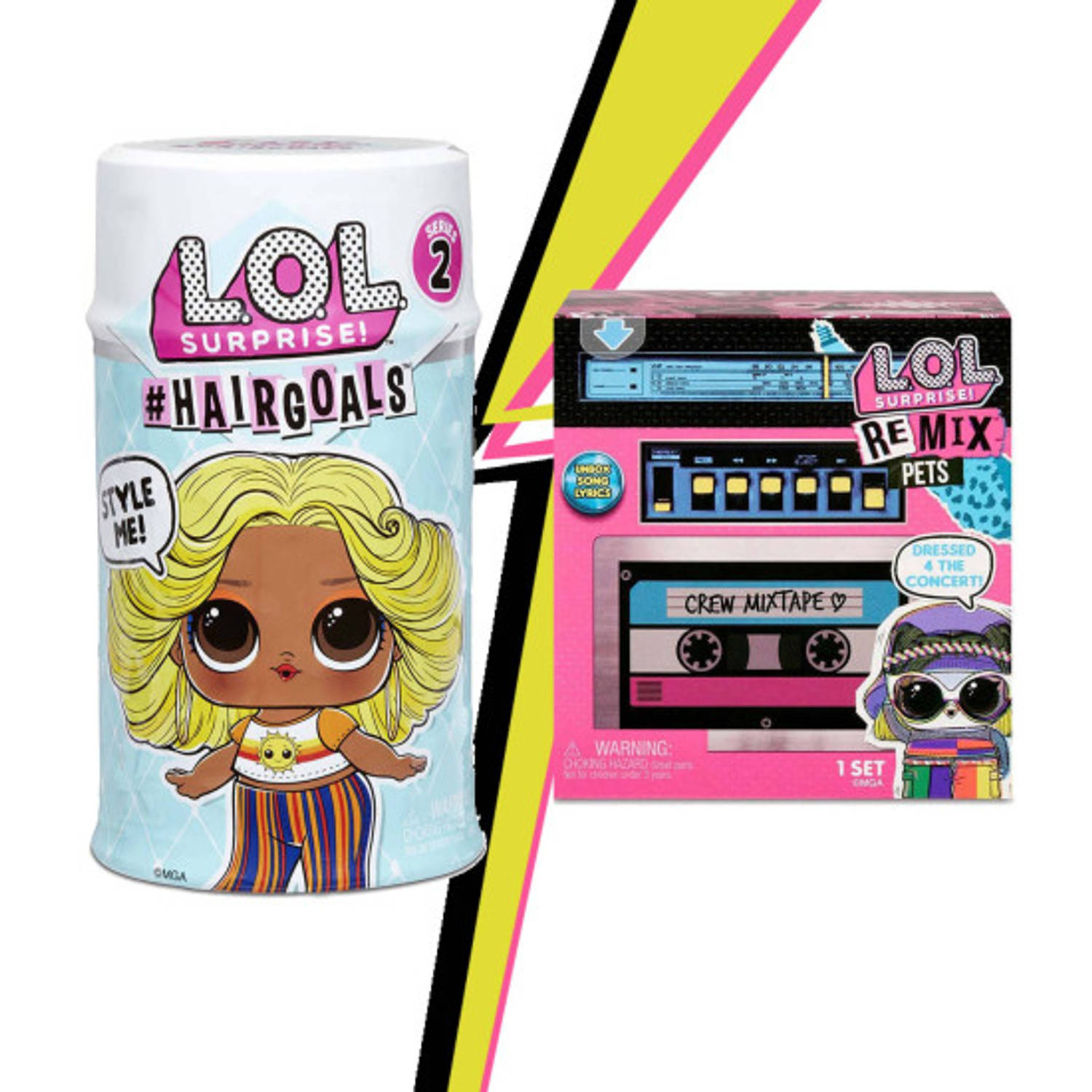 L.O.L. Surprise! Remix Pets + Hairgoals 2.0 - Minipop